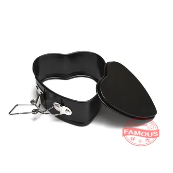 

Baking Tool Heart Shape Live Cooking Dish Slipknot Non-stick Bakery DIY Cake Mould Live Bottom Cooking Dish Cake Dish