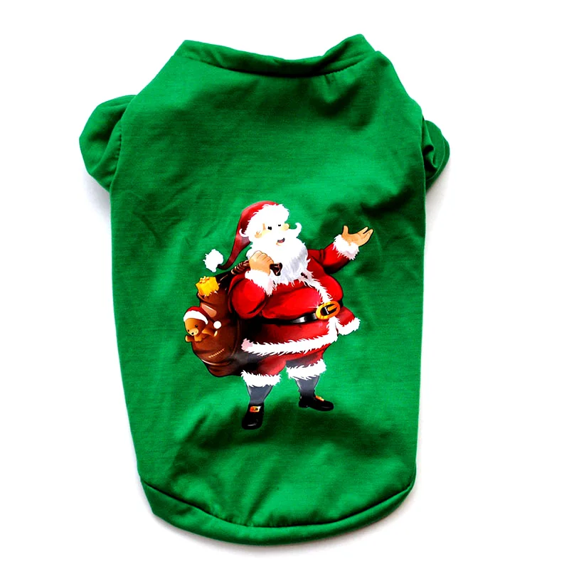Одежда для собак XS/S/M/L, рождественский костюм для щенков, одежда с героями мультфильмов для маленьких собак, Рождественская Одежда для собак Kitty