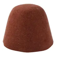 Японская женская мужская зимняя фетровая Панама из искусственной шерсти, Рыбацкая шапка в форме колокольчика