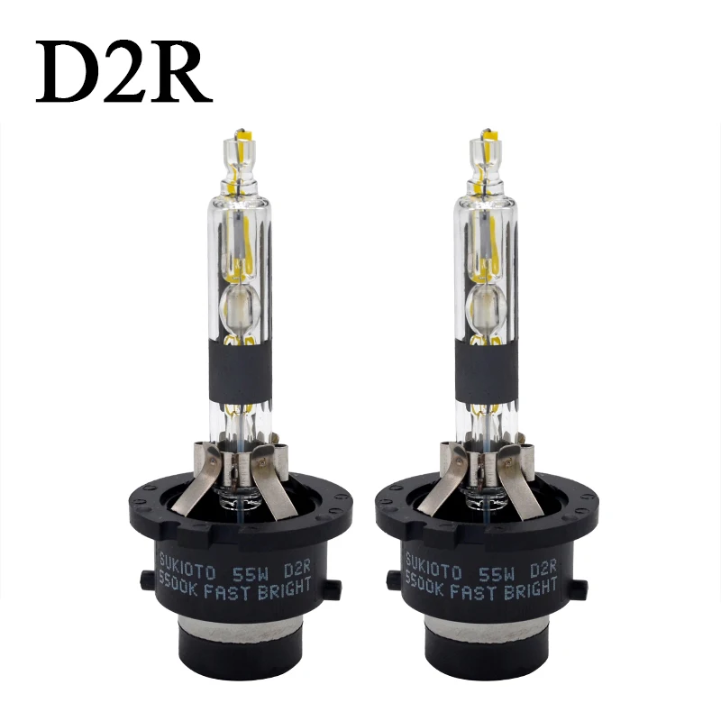 SUKIOTO 2PCS Super Bright 5500K Xenon D2S D4S HID Headlight Bulb 35W 55W D2R D4R Xenon Bulb Lamp HID Light For Car (6)