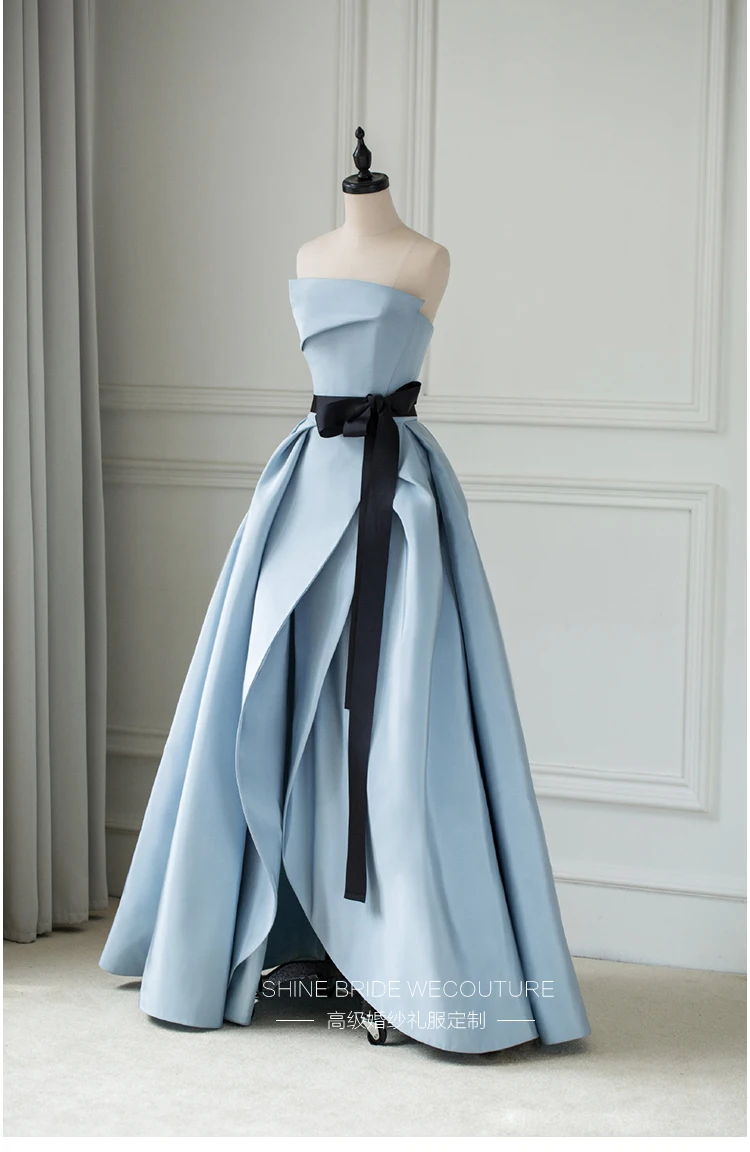 Vestidos De Noche Largos Elegantes De Fiesta вечерние платья длинные синие цвета слоновой кости вечерние платья для выпускного вечера
