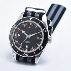 Deberg 41 мм спортивные наручные часы сапфировое стекло Механическая керамика Топ бренд класса люкс Календарь автоматические мужские часы
