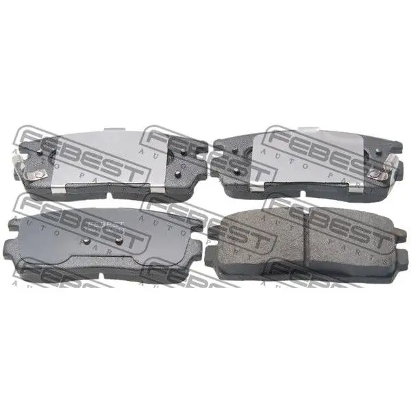 Колодки тормозные передние комплект FEBEST 1801-ANTF