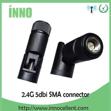 10 шт. 2,4 ГГц антенна 5dBi SMA разъем 2,4 ГГц антенна wifi антенна водонепроницаемая wi fi антенна для беспроводной wi-fi роутера