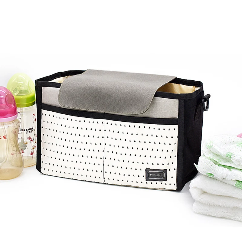 Водонепроницаемый детский Колясочный органайзер для мамы, сумка для малышей, бутылочка для молока, изоляционные сумки, пеленки, подгузник, коляска, подвесная сумка