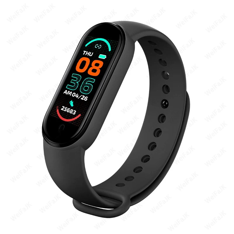 2021 M6 Band Smart Watch Men Women Smartwatch Heart Rate Sports Fitness Tracking Bracelet For Apple Xiaomi Mi Smartband Watches 