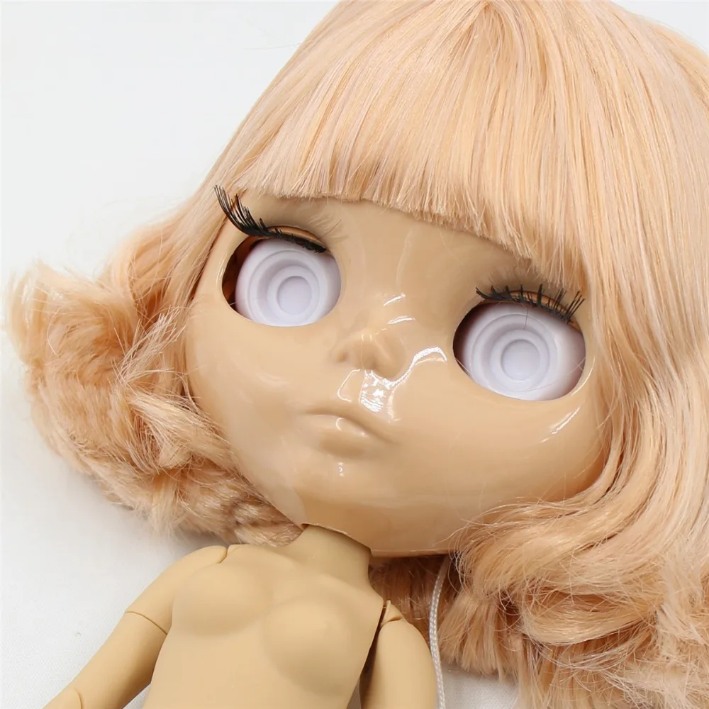 Ледяная фабрика шарнирная кукла blyth игрушка загар кожа сустава тела короткие волосы не макияж не наглазники для пользовательских кукол
