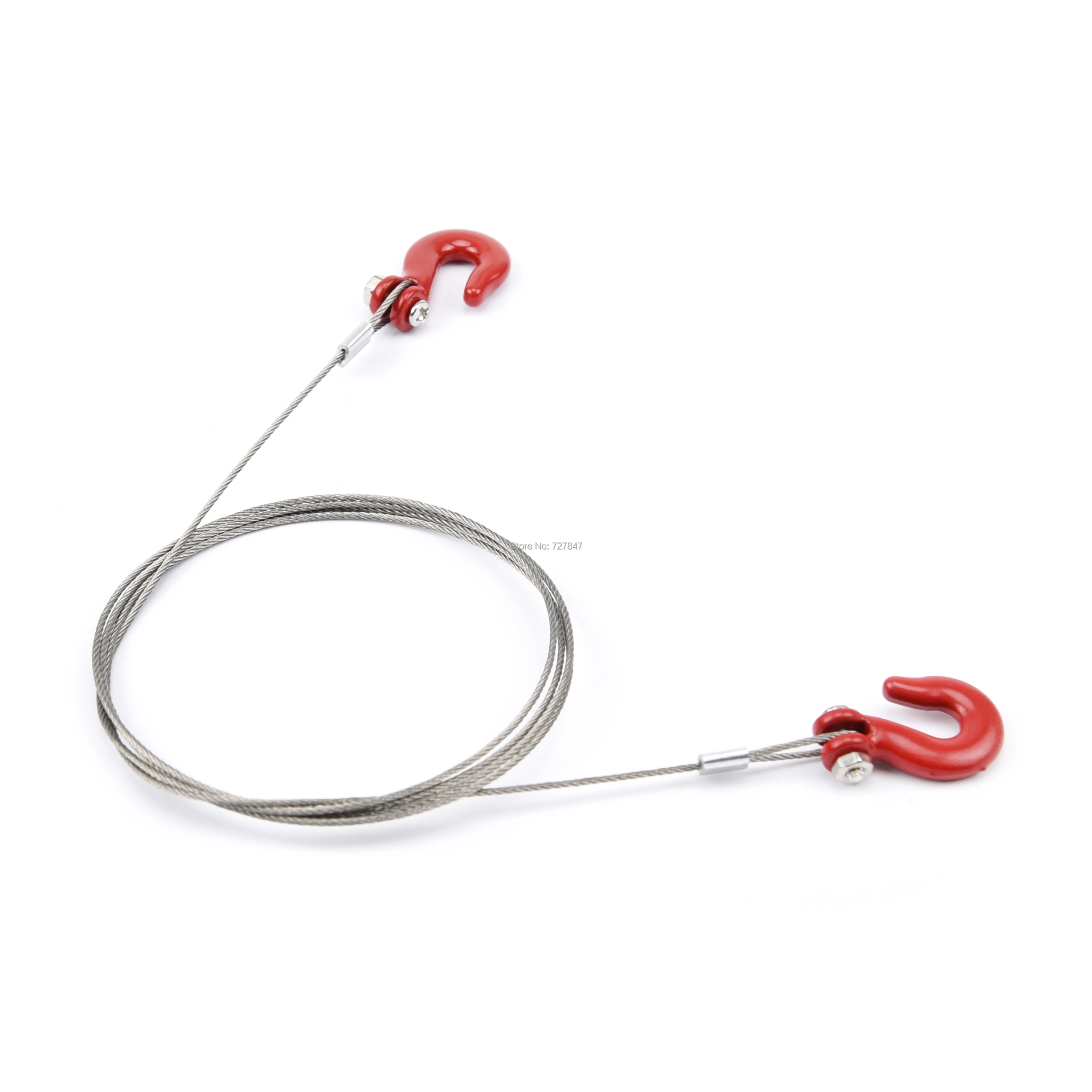 1 Pair Scale Hook Shackles Red 2pcs for RC SCX-10 Crawler Truck Accessories 3C 