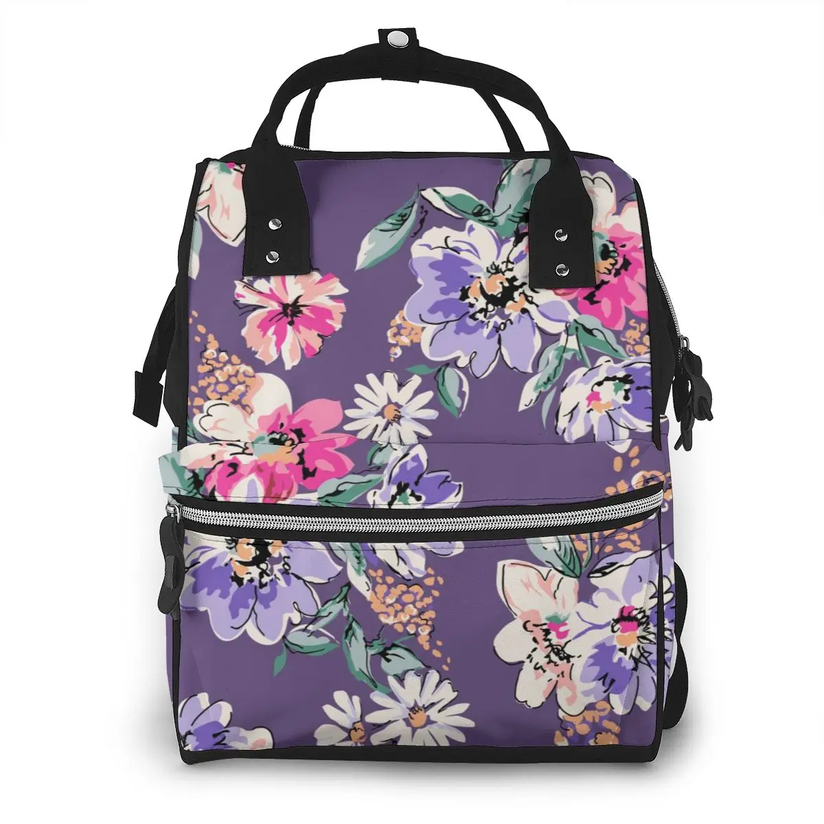 purple nappy bags