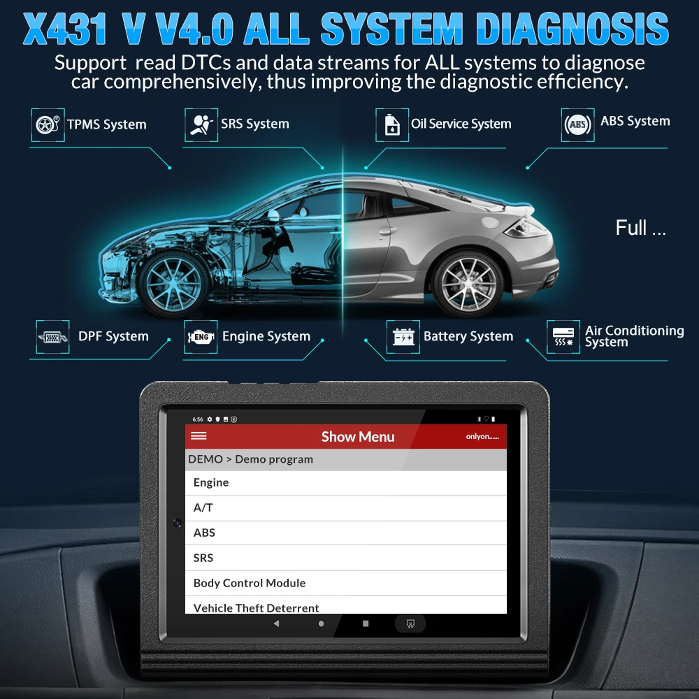 LAUNCH X431 V V4.0 автомобильные полнофункциональные диагностические инструменты OBD OBD2
