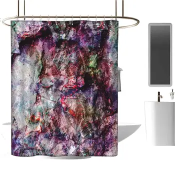 

Tropical Shower Curtain for Bathroom Shabby Chic Shower Curtain Waterproof and Colorful