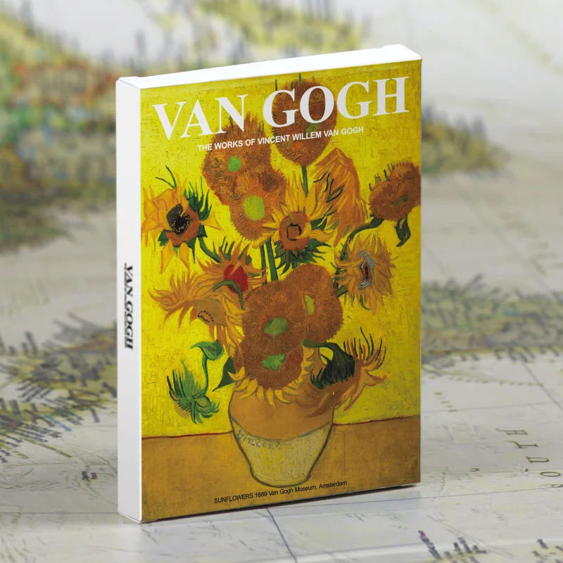 Art postcards 30 Sheets/LOT Van Gogh Postcard Vintage Van Gogh Paintings Greeting Card/Wish Card/Fashion Gift