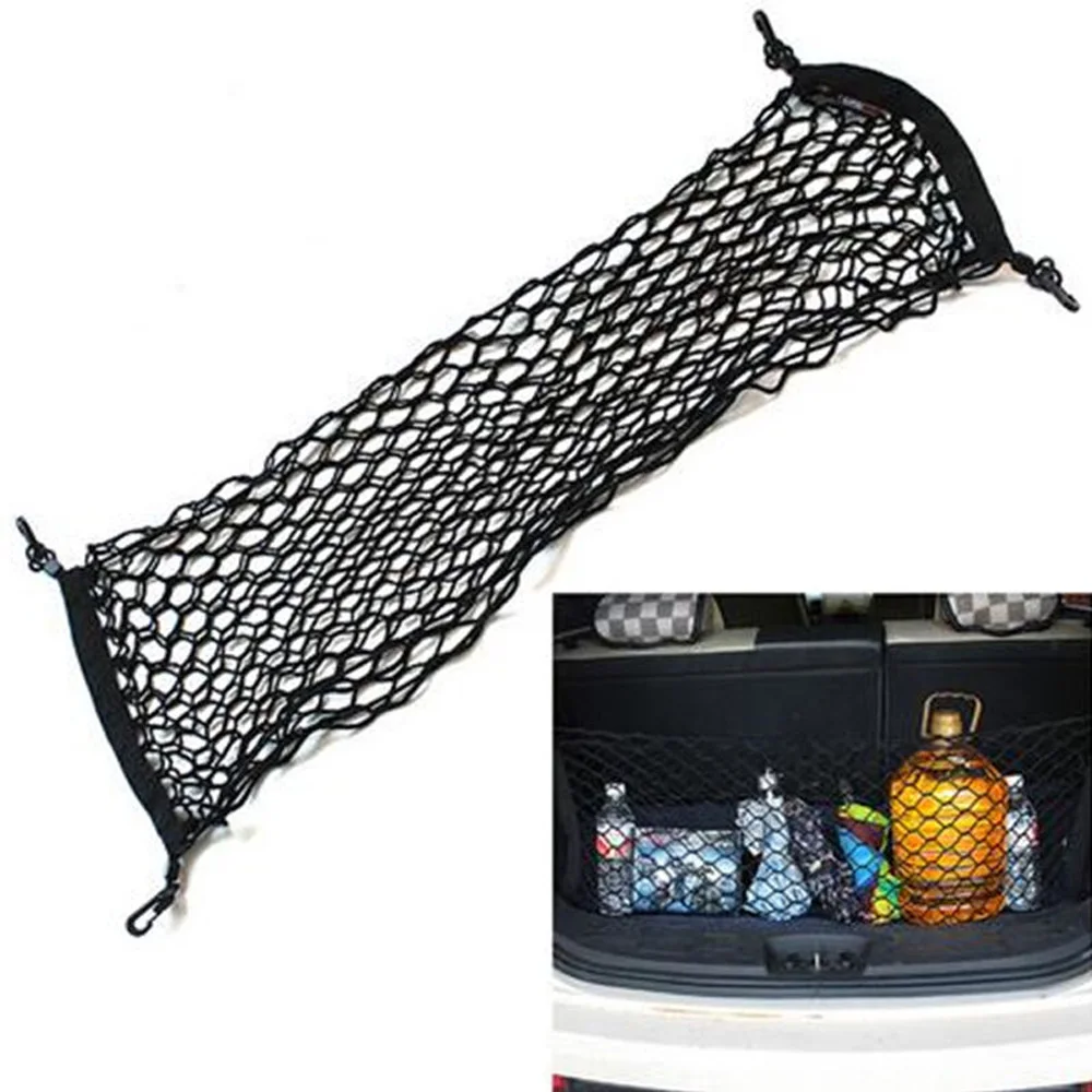 Car Cargo net Universal With Hook Accessories Envelope Style Black Auto
