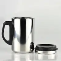 350/500ml Double Wall Insulated Cup Stainless Steel Thermo Mug Vacuum Flask Coffee Tea Mug Bottles Water Bottle 6