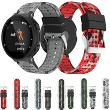 Сменный Браслет для часов, ремешок для наручных часов Garmin Forerunner 220 230 235 630 620 735 gps Смарт-часы Аксессуары спортивный Камуфляжный браслет