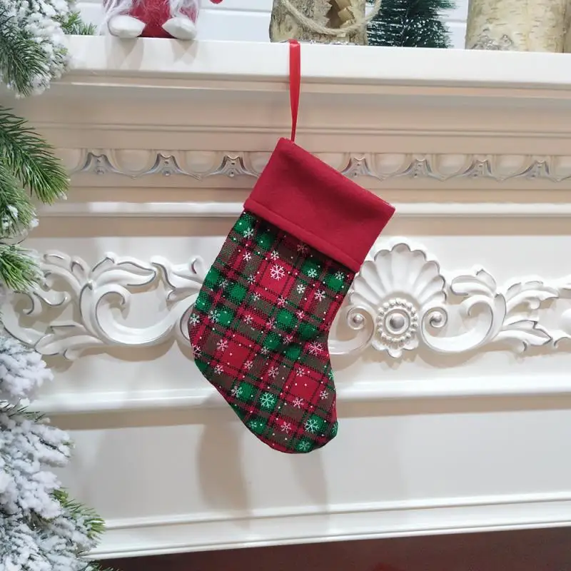 Подвеска в виде Санта-Клауса и снеговика, рождественские украшения, Новогодние рождественские носки, украшения для дома, Рождественские елочные украшения
