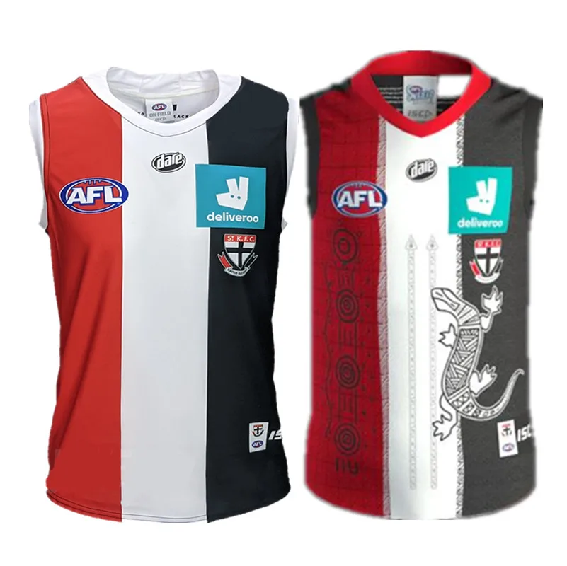 Печатные имена и номера на заказ изображение святого кильды AFL HOME GUERNSEY размер 2020