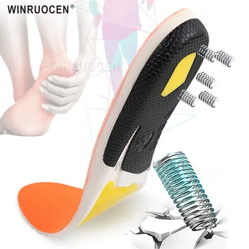 

PU silicone orthopedic shoes sole Insoles flat feet orthotic insoles arch support inserts Plantar Fasciitis sneakers