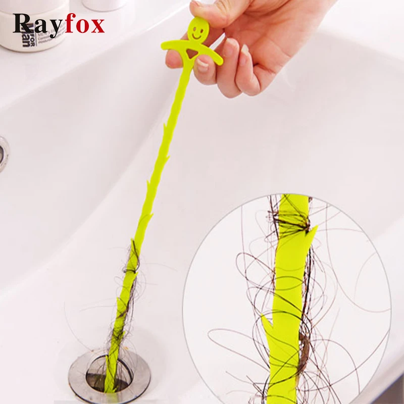 Kitchen Accessories Tools Sewer Cleaning Hook Home Bathroom Kitchen Floor Drain Sink Bathtub Dredge Device Gadgets 51cm