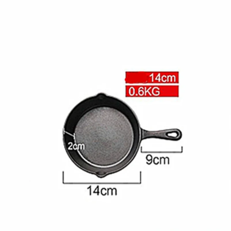 Cast Iron Non Stick 14 26cm Skillet Frying Flat Pan Gas Induction Cooker  Iron Pot Egg Pancake Pot Kitchen Dining Tools Cookware286i From Praised,  $15.6