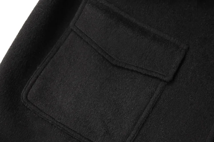 Mozuleva 2020 Handmade Double-Sided Wool Skirt 2020 New Woolen Skirt Skirt Skirt Autumn   Womens Dress Knee-Length Skirt