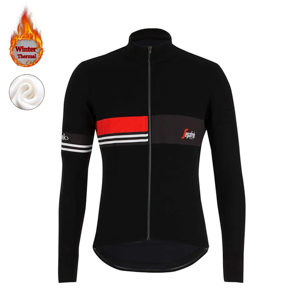 Треккинг SEGAFREDO зима Полярный теплый Велоспорт Джерси Набор термальная одежда Велоспорт Mtb Одежда для верховой езды