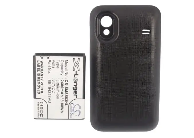 Cameron sino 2400 мАч батарея для SAMSUNG GT-S5830 S5830i S5830T S5830T Galaxy S Min EB494358VU мобильный, Смартфон батарея