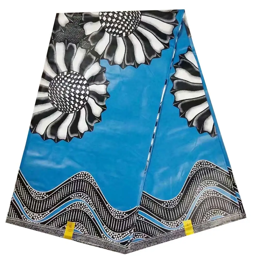 Нигерийский воск Java, хлопок воск принты африканская красивая ткань Анкара воск ткань роскошный дизайн для женщин шитье - Цвет: NNWJ-0006