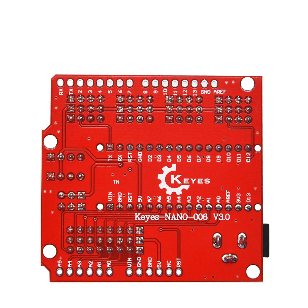 KEYES нано-щит 328P I/O Плата расширения, модуль для arduino Nano V3.0/Keyestudio производства