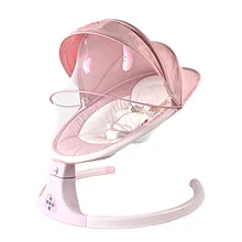 Chaise à bascule électrique pour bébé, lit balançoire automatique Intelligent, peut s'asseoir et Semi couché, nouveau modèle 2021