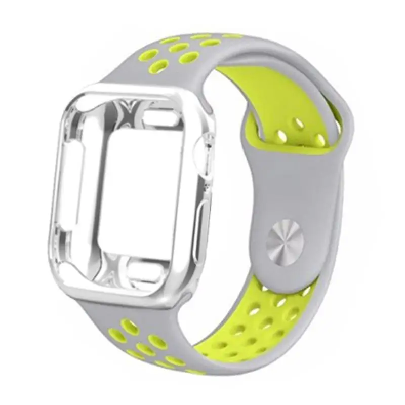 Ремешок для часов apple watch 4 Band correa apple watch 42 мм 38 мм 44 мм 40 мм iwatch series 5 4 3 2 Силиконовый браслет pulseira ремешок для часов