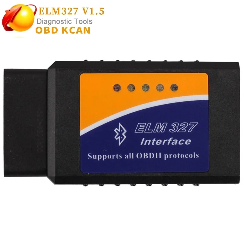 Считыватель кодов ELM327 V1.5 PIC18F25K80 совместимый с Bluetooth мини-считыватель ELM 327 V2.1 Wi-Fi