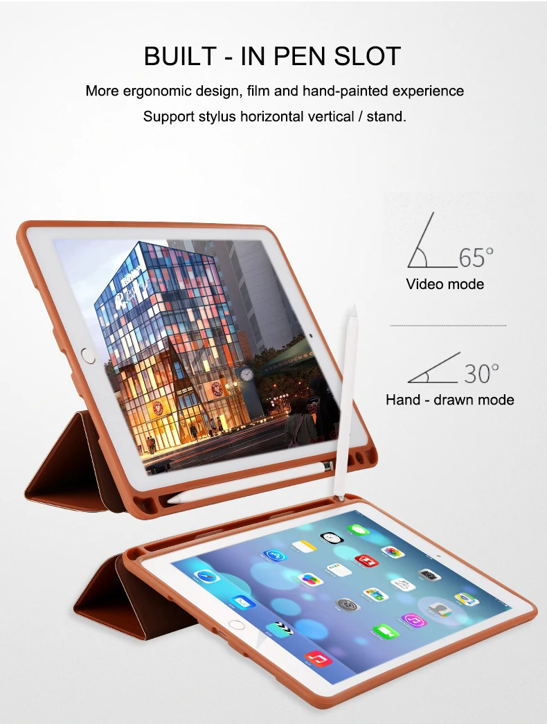 Для iPad Pro 10,5 чехол из искусственной кожи тонкий смарт-чехол с автоматическим режимом сна/пробуждения для Apple iPad Pro 10, 5 дюймов выпуска