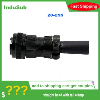 

20-29S MS3108 Servo Motor Connector Aviation Plug for Mitsubishi FANUC Encoder Signal Communication Cable