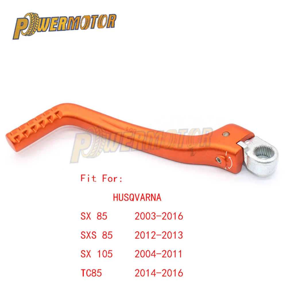 CNC алюминиевая кованая педаль стартера для SX85 2003 2016 SX105 SXS85 SX 105 SXS 85 TC TC85