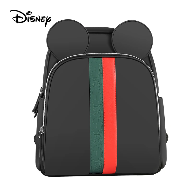 Disney Сумка Дорожная Рюкзак Сумка под подгузники с usb водостойкая и сохранение тепла большой вместительная сумка для мам Микки мокрой сумкой