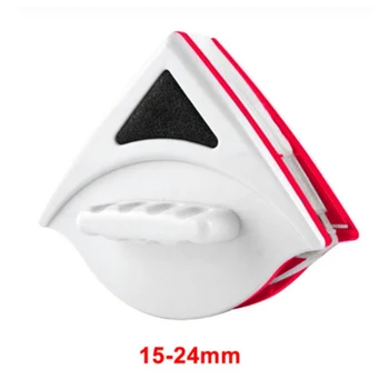 

15-24MM Magnetic Wiper Glass Cleaning Brush Tool Double-sided Magnetic Wiper Glass Washing Brush