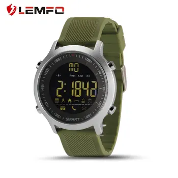 

EX18 Pedometer Waterproof Smart Watch Remote Control Camera Phone Call Message Reminder for Android for iOS Phone