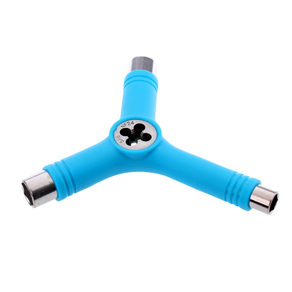 Sport All-In-One Skateboard Y Tool Longboard Tool Hardware Wrench for Tightening Trucks Wheels Bearings
