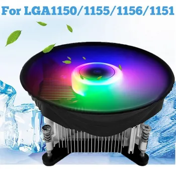 

Ultra Silent LED Case Cooler Fan Gaming PC Computer CPU Cooler Cooling Case PC For Intel LGA 1150/1151/1155/1156/1366