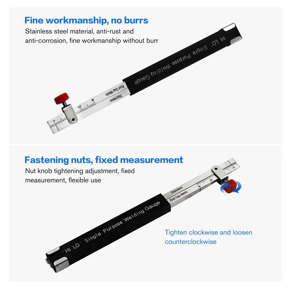 Линейка сварочного контроля Hi-Lo специальный сварочный измерительный прибор маленький высокоэффективный и низкомерный Многофункциональный датчик