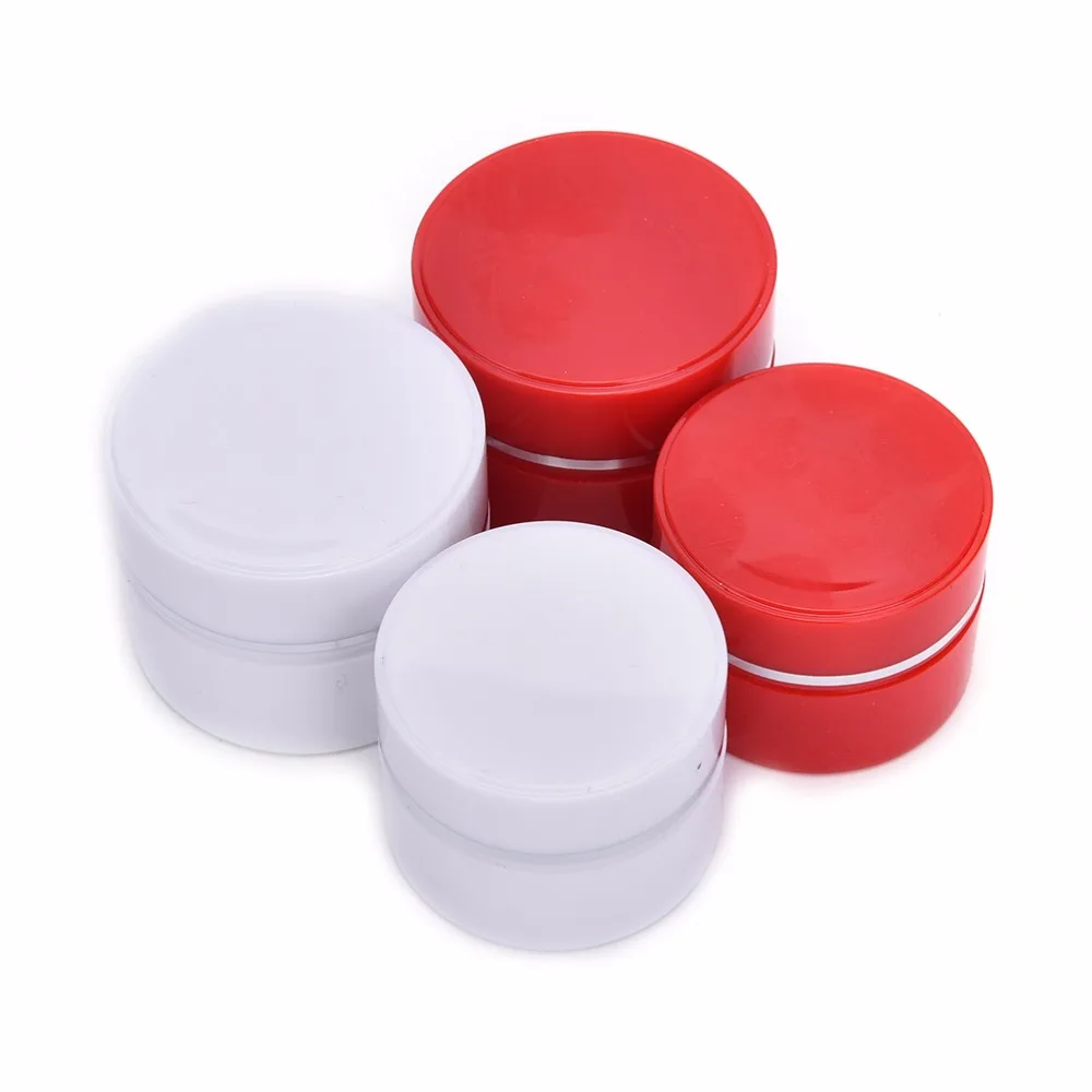 15ml/30ml Double-deck Cosmetic Empty Jar Pot Eyeshadow Makeup Small Bottle Face Cream Container Drop Shipping 2 Colors