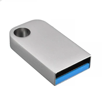 

Universal Waterproof Disk Memory USB Stick For Computer Connectors New USB 3.0 32GB Mini Silver Metal Flash Drive Disk