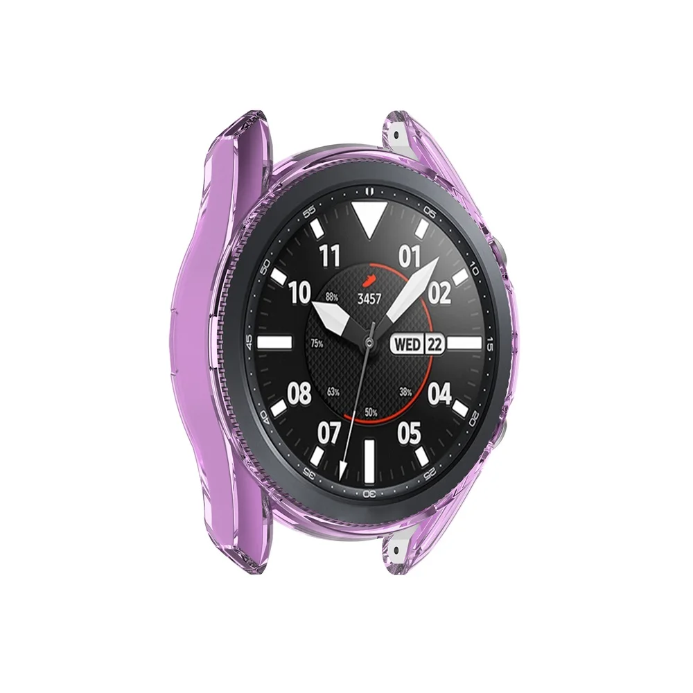 Чехол для часов Мягкий защитный чехол из ТПУ прозрачный экран Samsung Galaxy Watch 3 41 мм 45