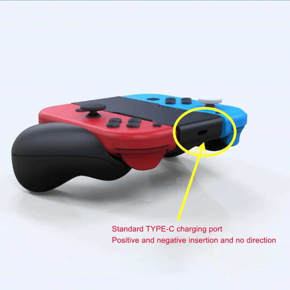 Для nintendo Switch Joy Con удобная ручка контроллер зарядное устройство ручка держатель аксессуары для игр