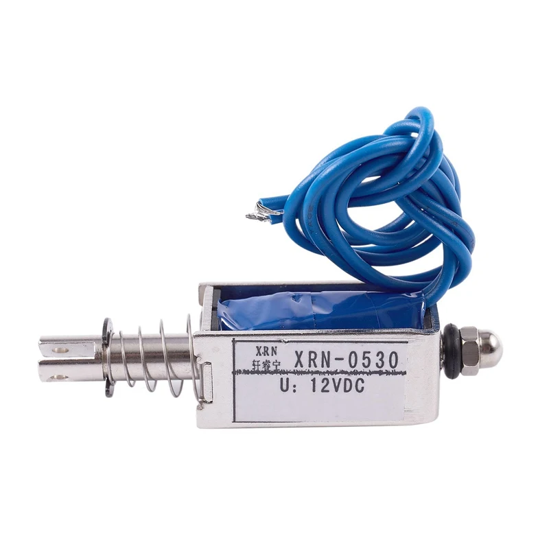 

Solenoid electric solenoid type push / pull 10 mm DC 12 V 2.1 kg force