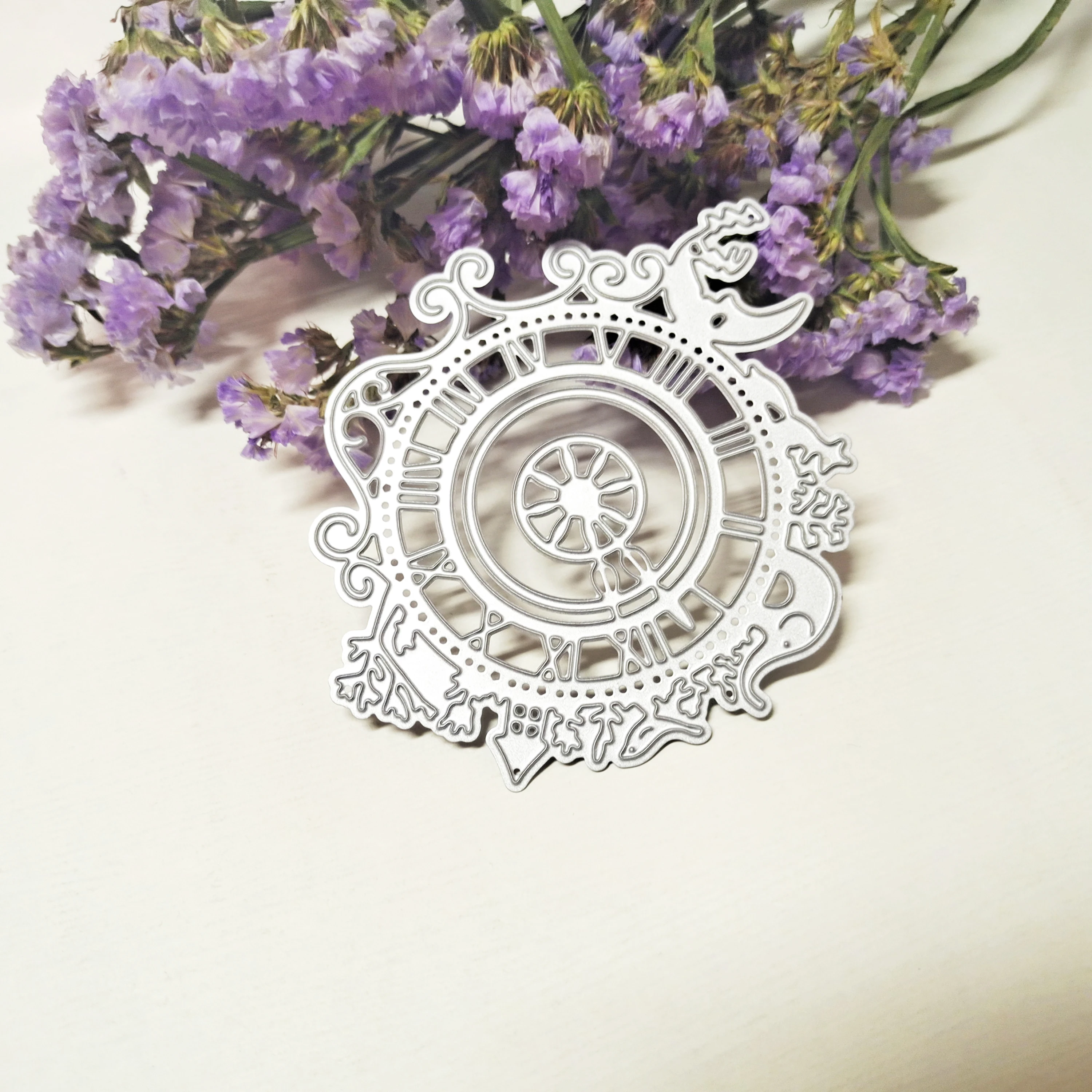 

Clock Manual DIY Craft Metal Cutting Die Scrapbook Embossed Paper Card Album Craft Template Mould Mould