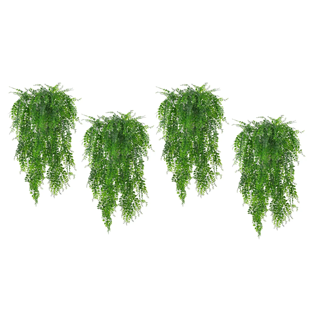 4pcs 75cm Ivy Vine Artificial Plants Greeny Chain Wall Hanging Leaves for Home Room Garden Wedding Garland Outside Decoration