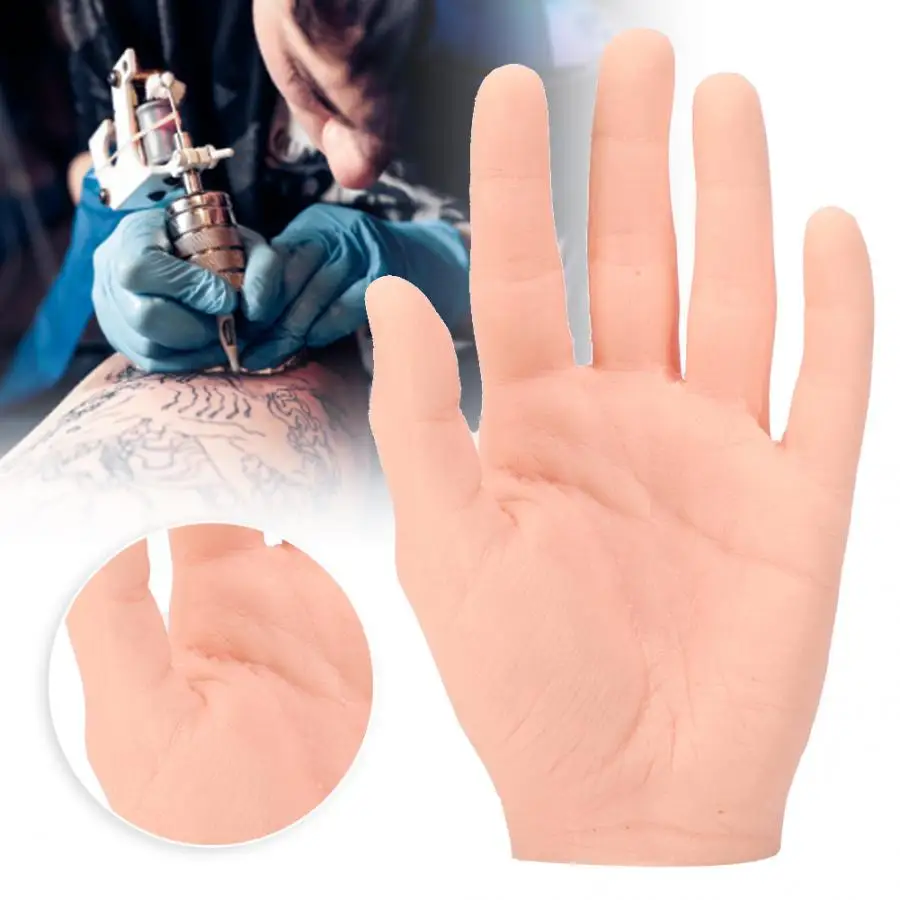 1 шт. силиконовый манекен для практики татуировок|Аксессуары татуажа| |