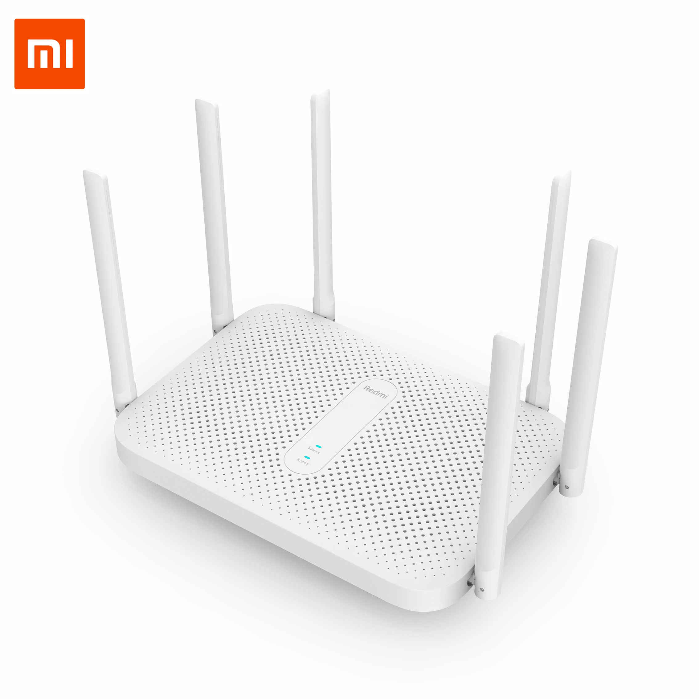 Xiaomi Redmi AC2100 Router Gigabit Dual-Band Wireless Wifi Repeater with 6 High Gain Antennas Wider Coverage Easy setup | Компьютеры и